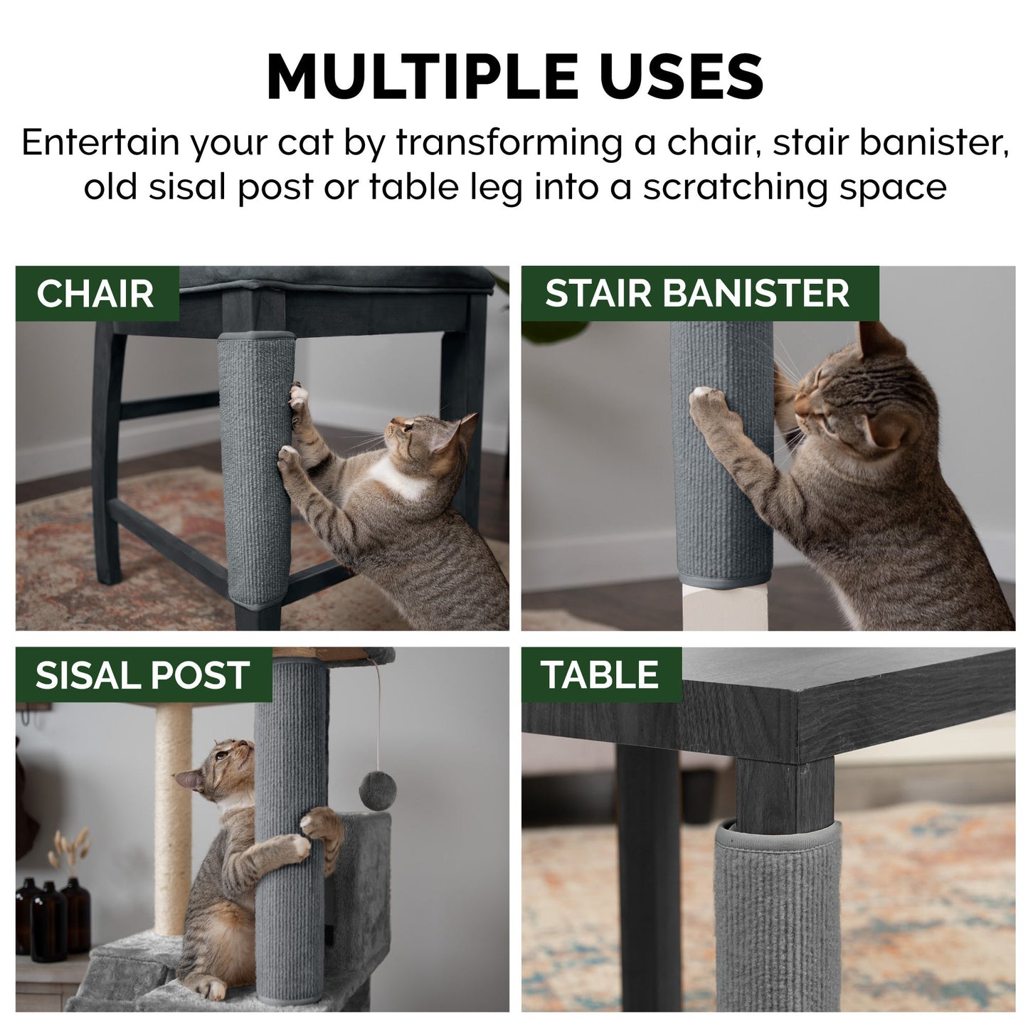 Tiger Tough Carpet Post Cover Furniture Protector