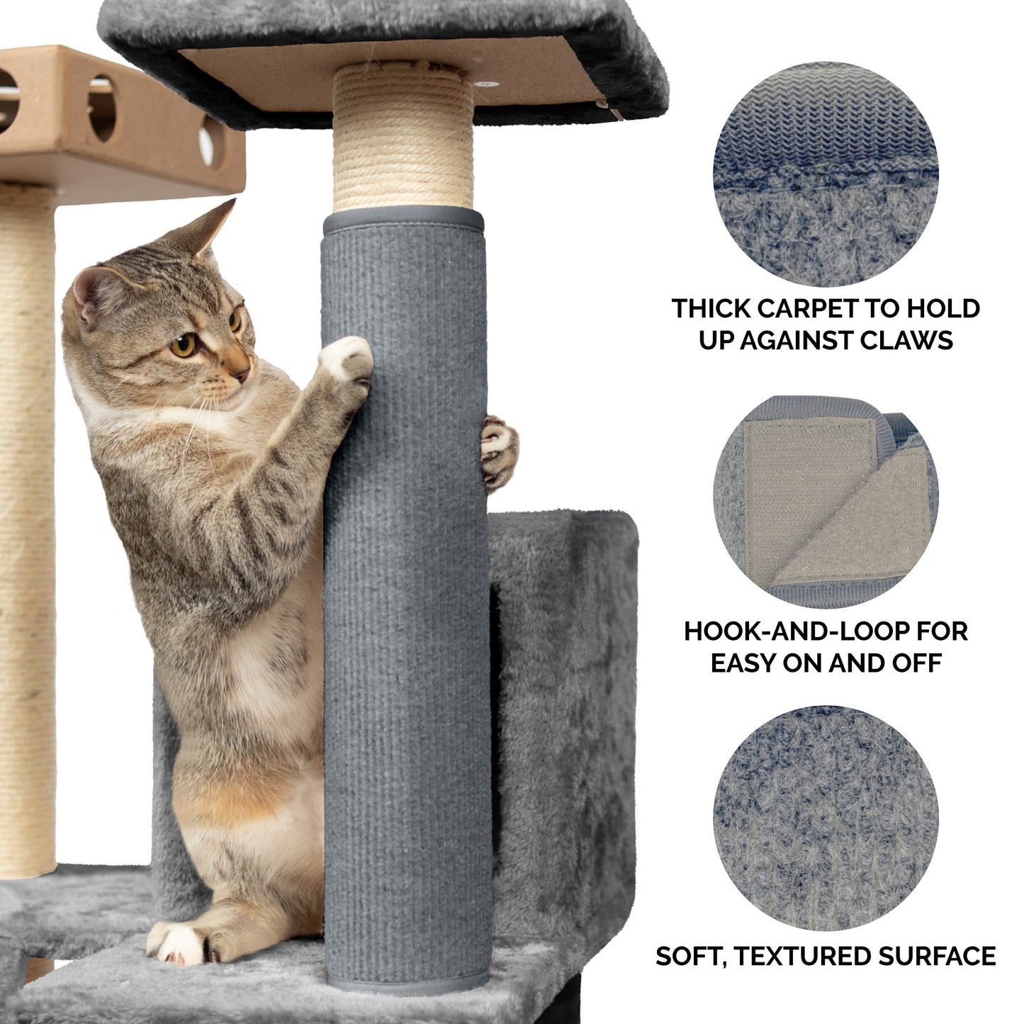 Tiger Tough Carpet Post Cover Furniture Protector