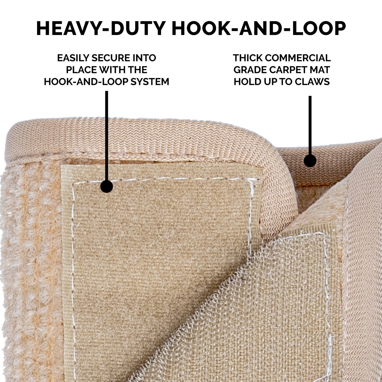 Tiger Tough Carpet Post Cover Furniture Protector