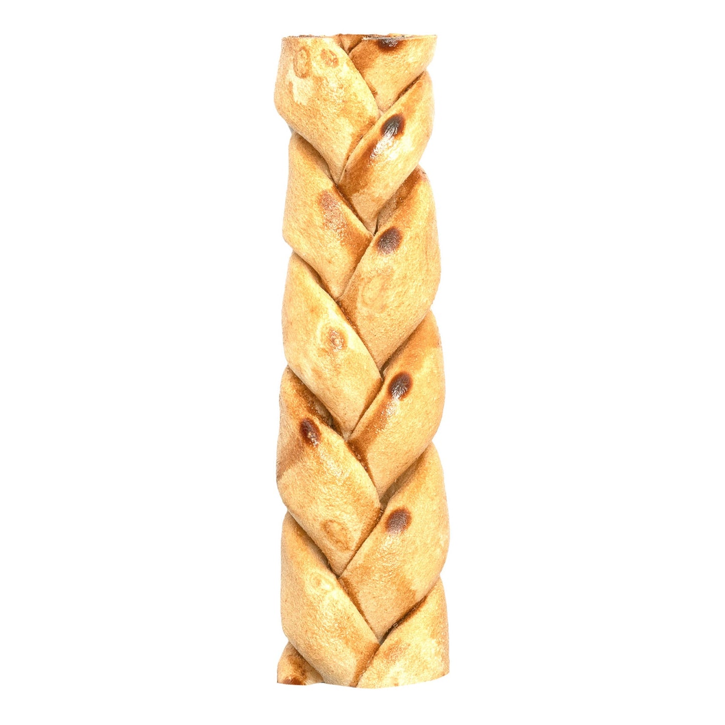 Pet Factory - American Beefhide Braided Stick - 6" Flavored Dog Treat