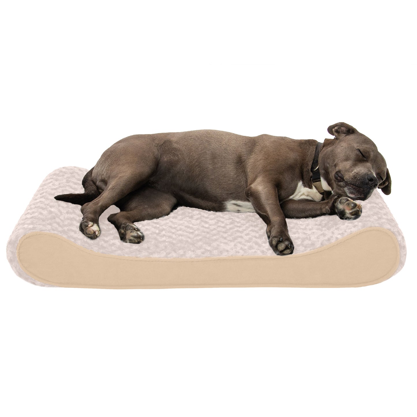 Luxe Lounger Contour Dog Bed - Ultra Plush