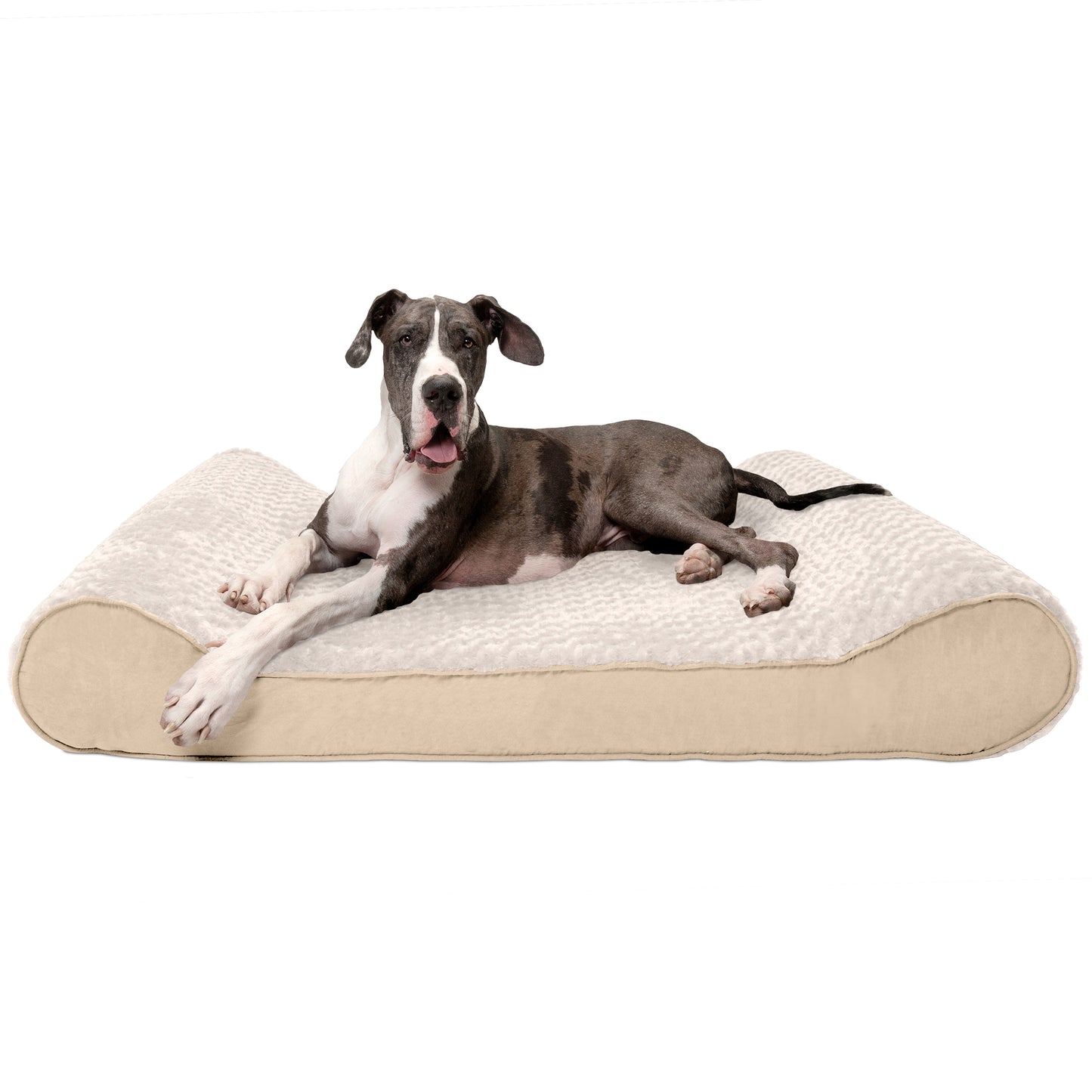 Luxe Lounger Contour Dog Bed - Ultra Plush