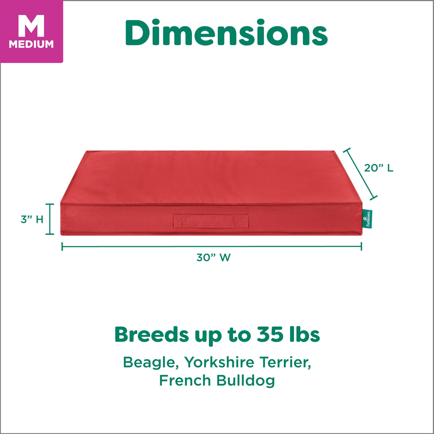Grid Indoor-Outdoor Deluxe Mattress Pet Bed