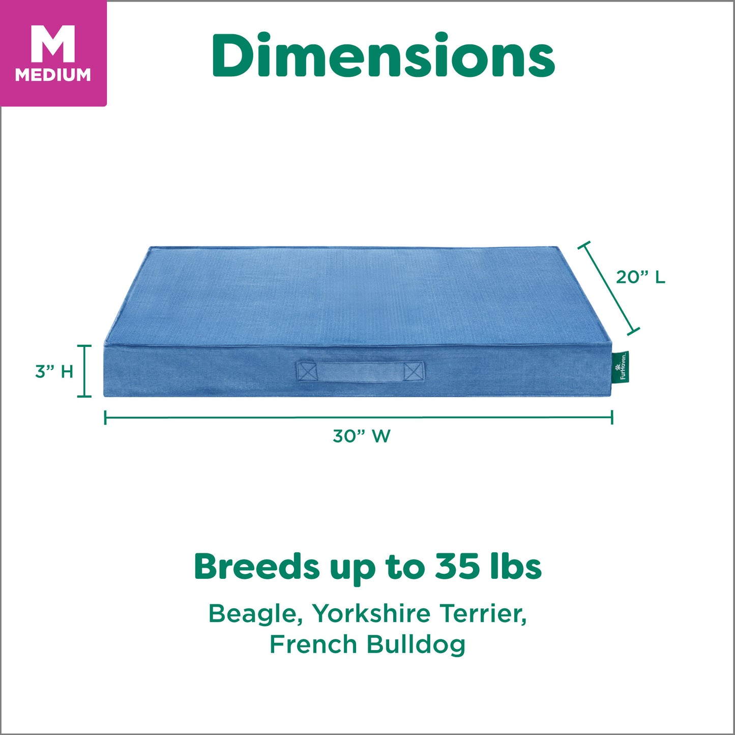 Grid Indoor-Outdoor Deluxe Mattress Pet Bed