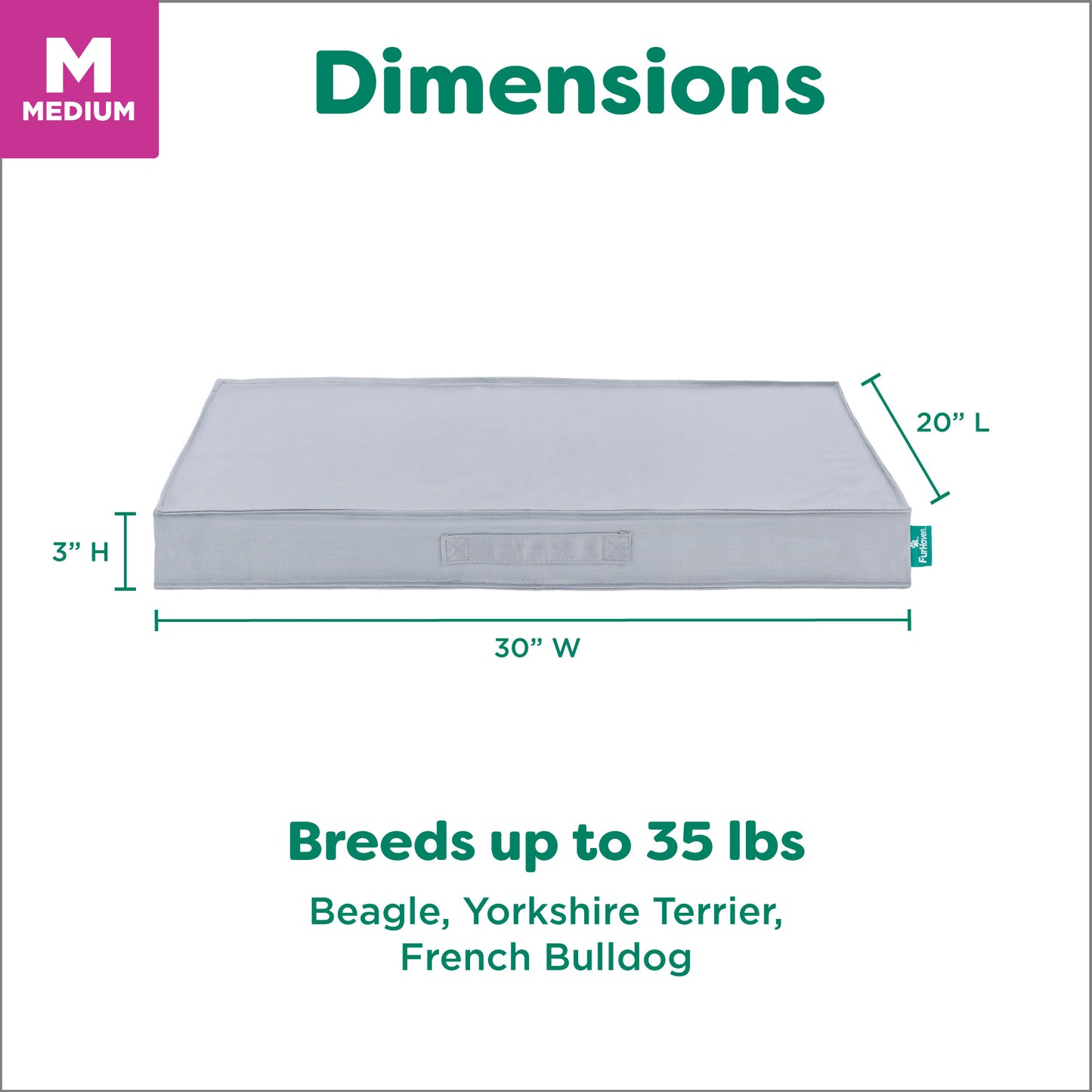 Premium Indoor-Outdoor Deluxe Mattress Pet Bed