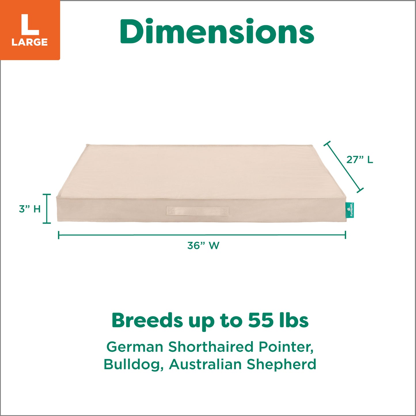 Premium Indoor-Outdoor Deluxe Mattress Pet Bed