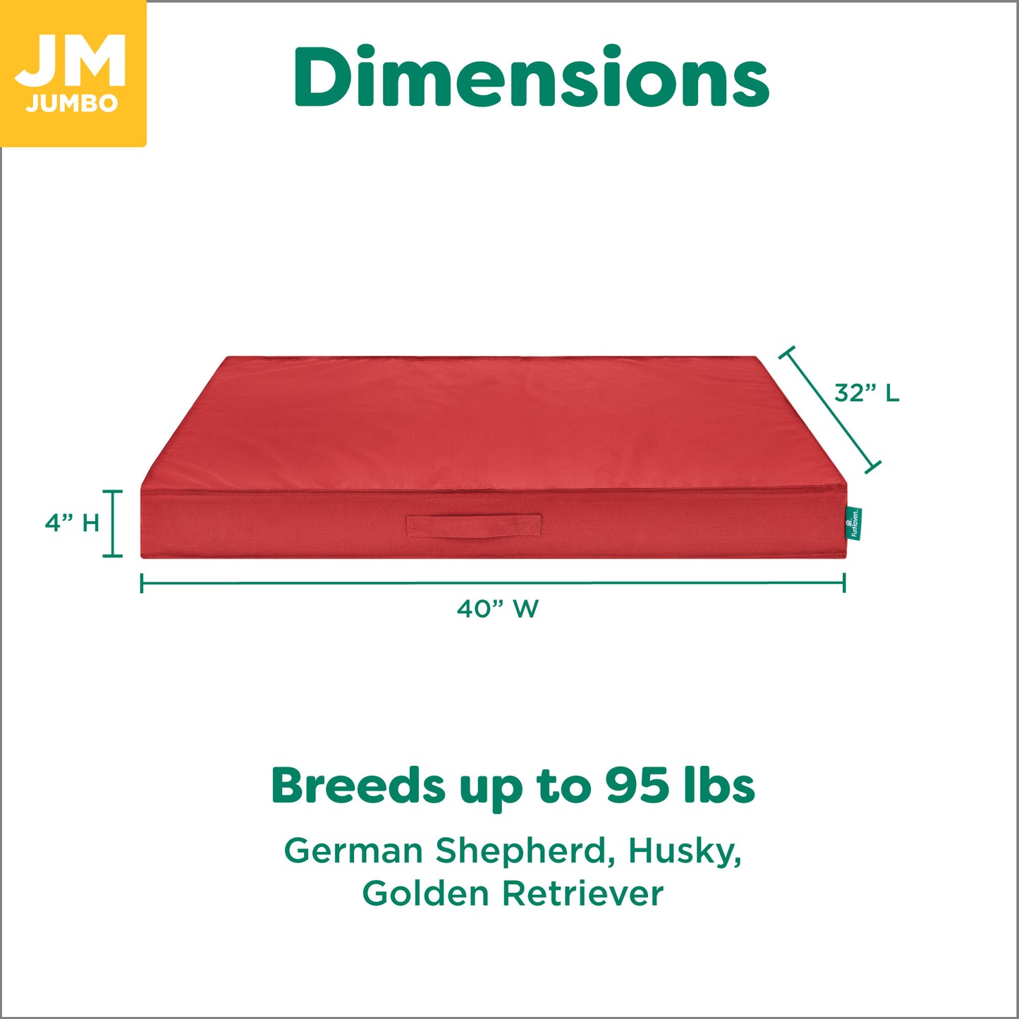 Grid Indoor-Outdoor Deluxe Mattress Pet Bed