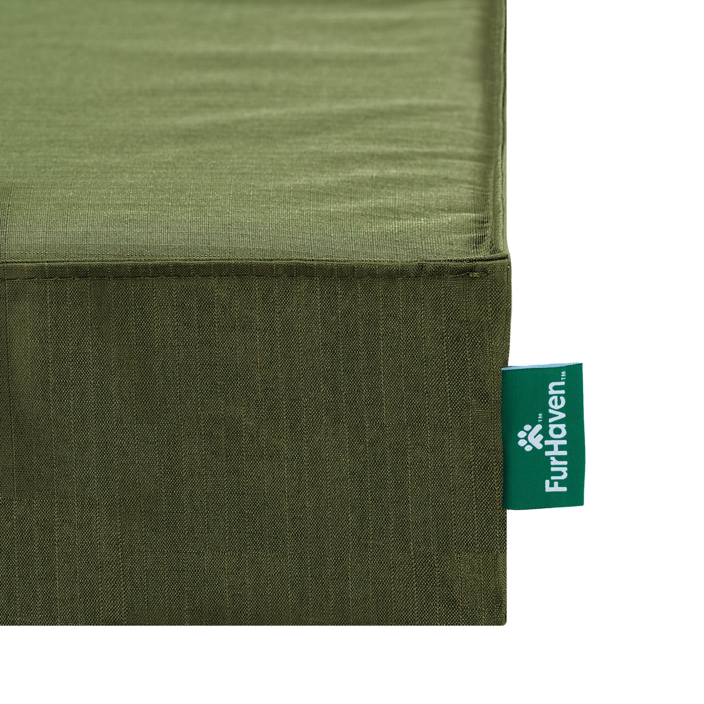 Grid Indoor-Outdoor Deluxe Mattress Pet Bed