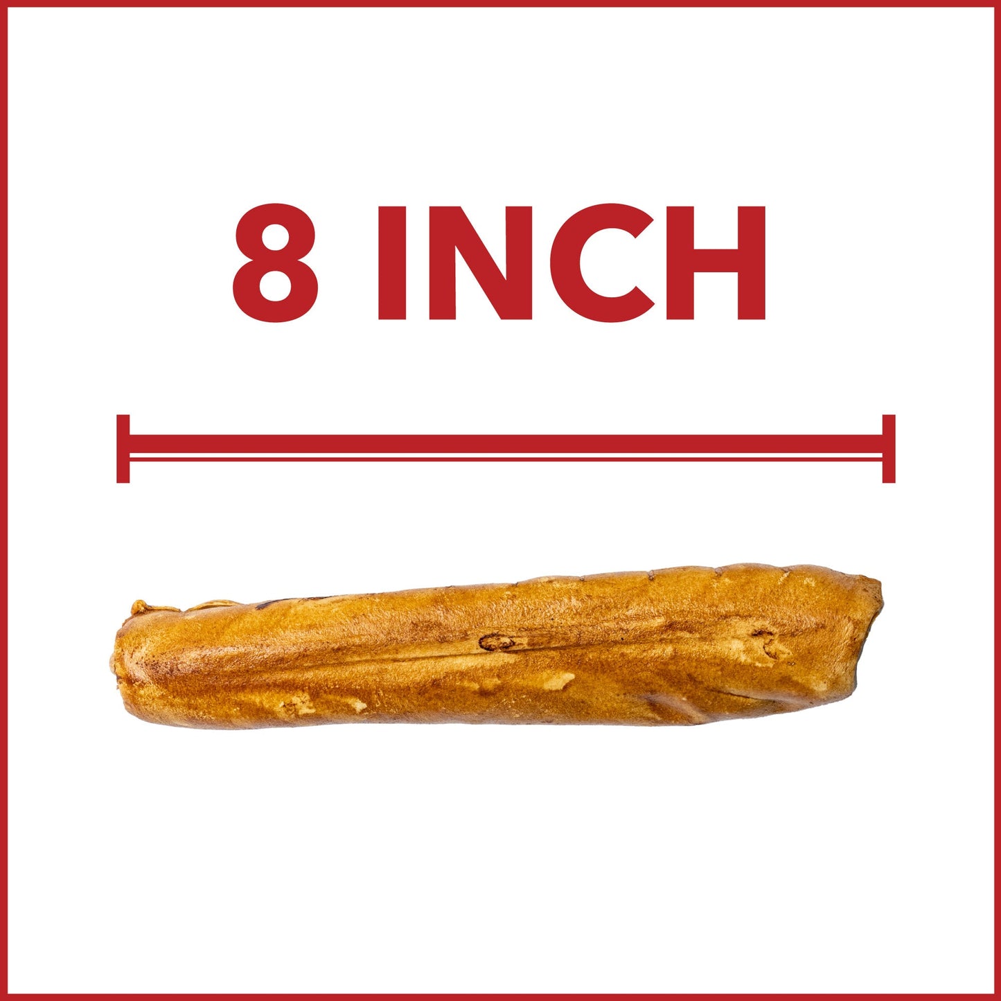 Pet Factory - Made in USA Beefhide Rolls Peanut Butter Flavored Dog Treat