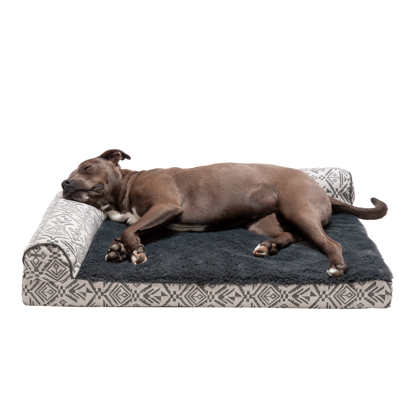Deluxe Chaise Lounge Dog Bed - Southwest Kilim