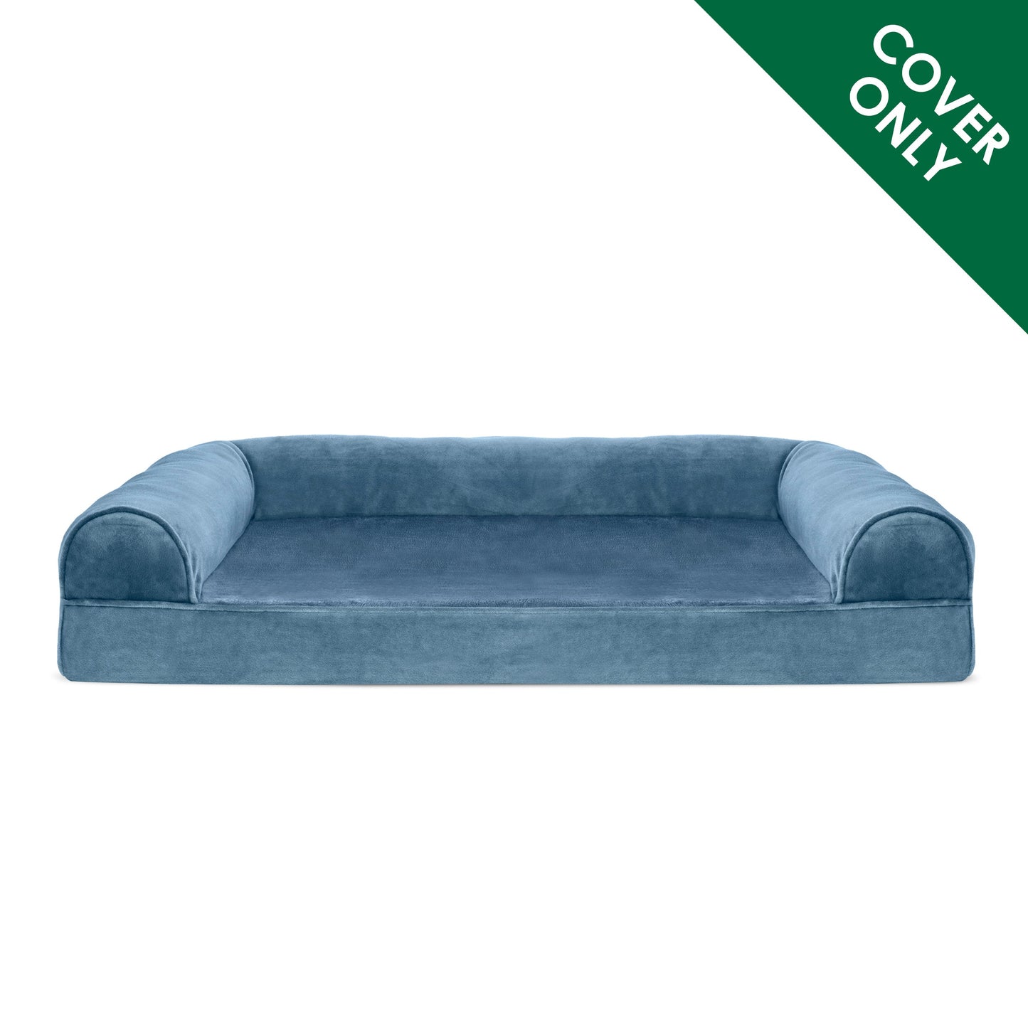 Sofa Dog Bed - Faux Fur & Velvet - Cover