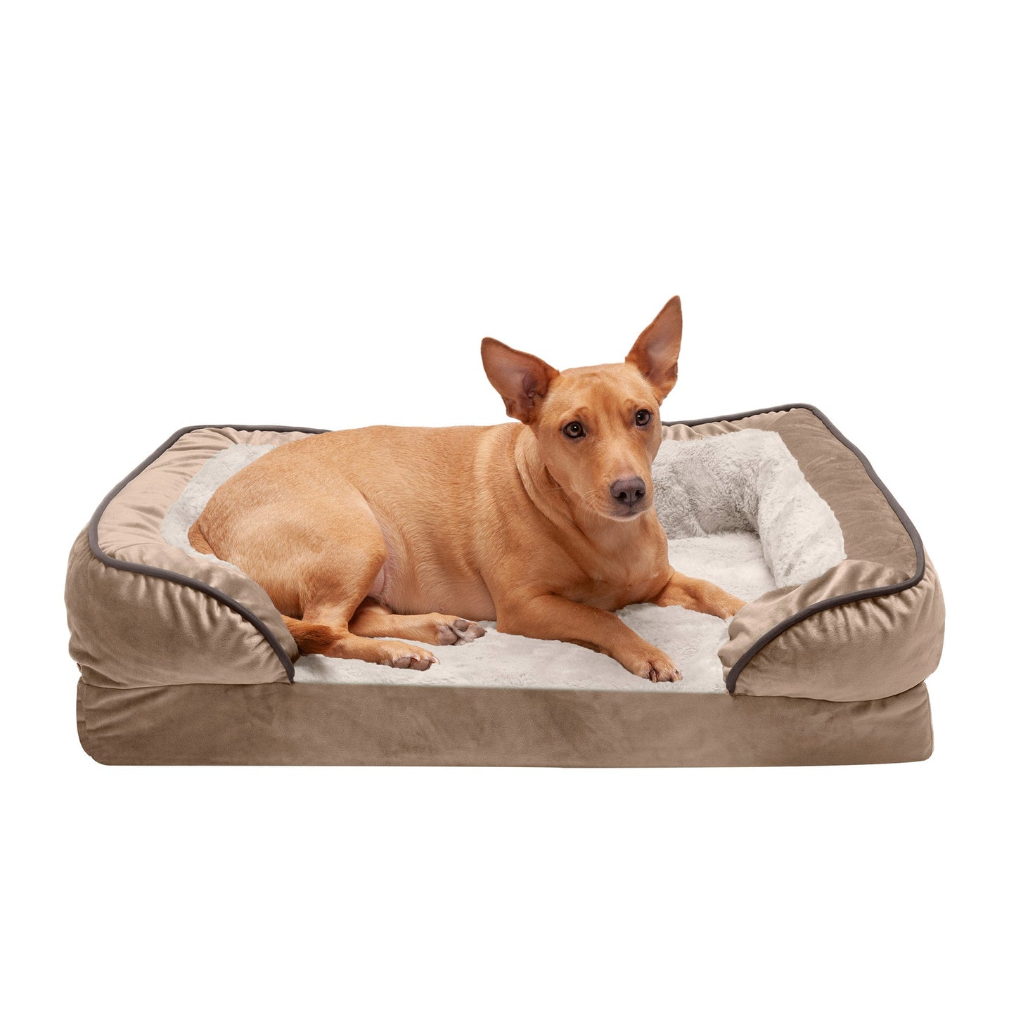 Sofa Dog Bed - Velvet Waves Perfect Comfort