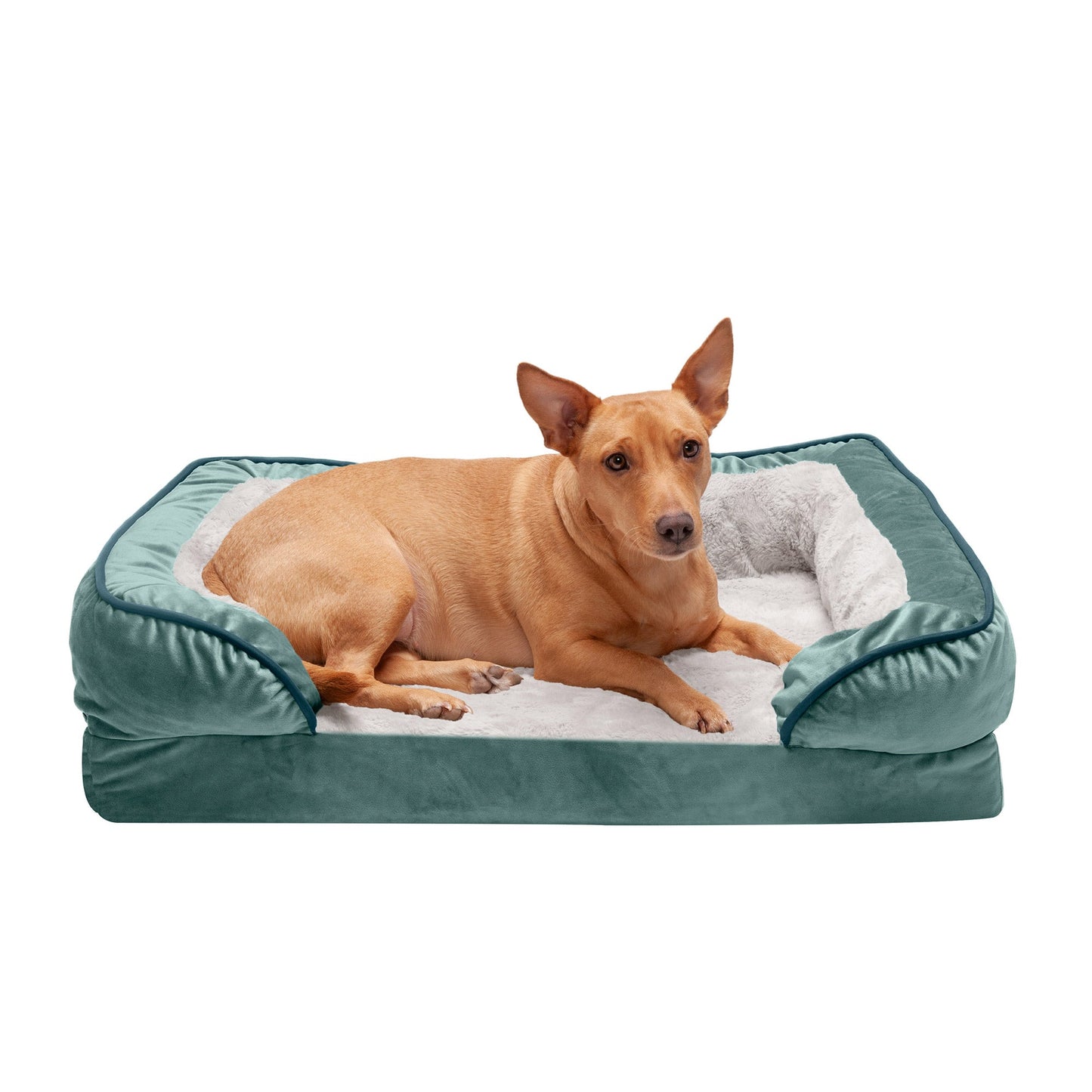 Sofa Dog Bed - Velvet Waves Perfect Comfort