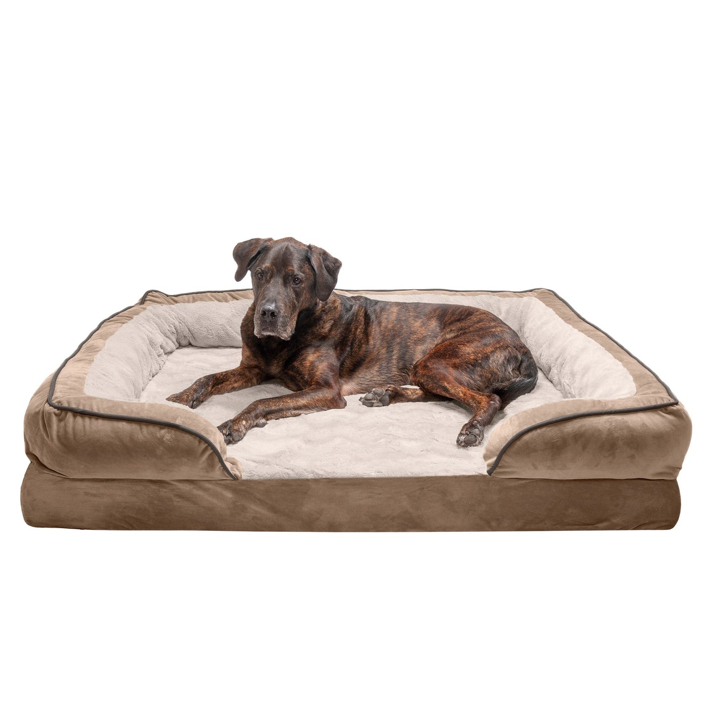 Sofa Dog Bed - Velvet Waves Perfect Comfort
