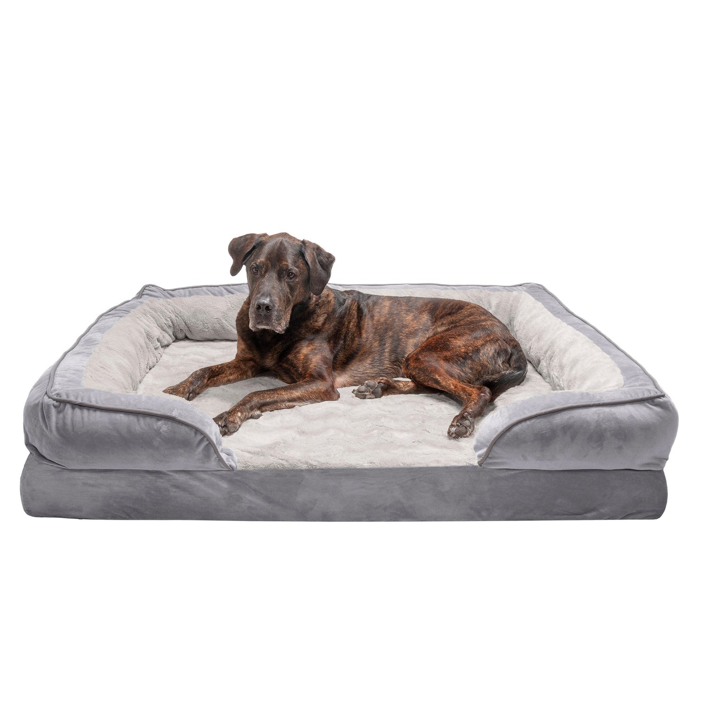 Sofa Dog Bed - Velvet Waves Perfect Comfort