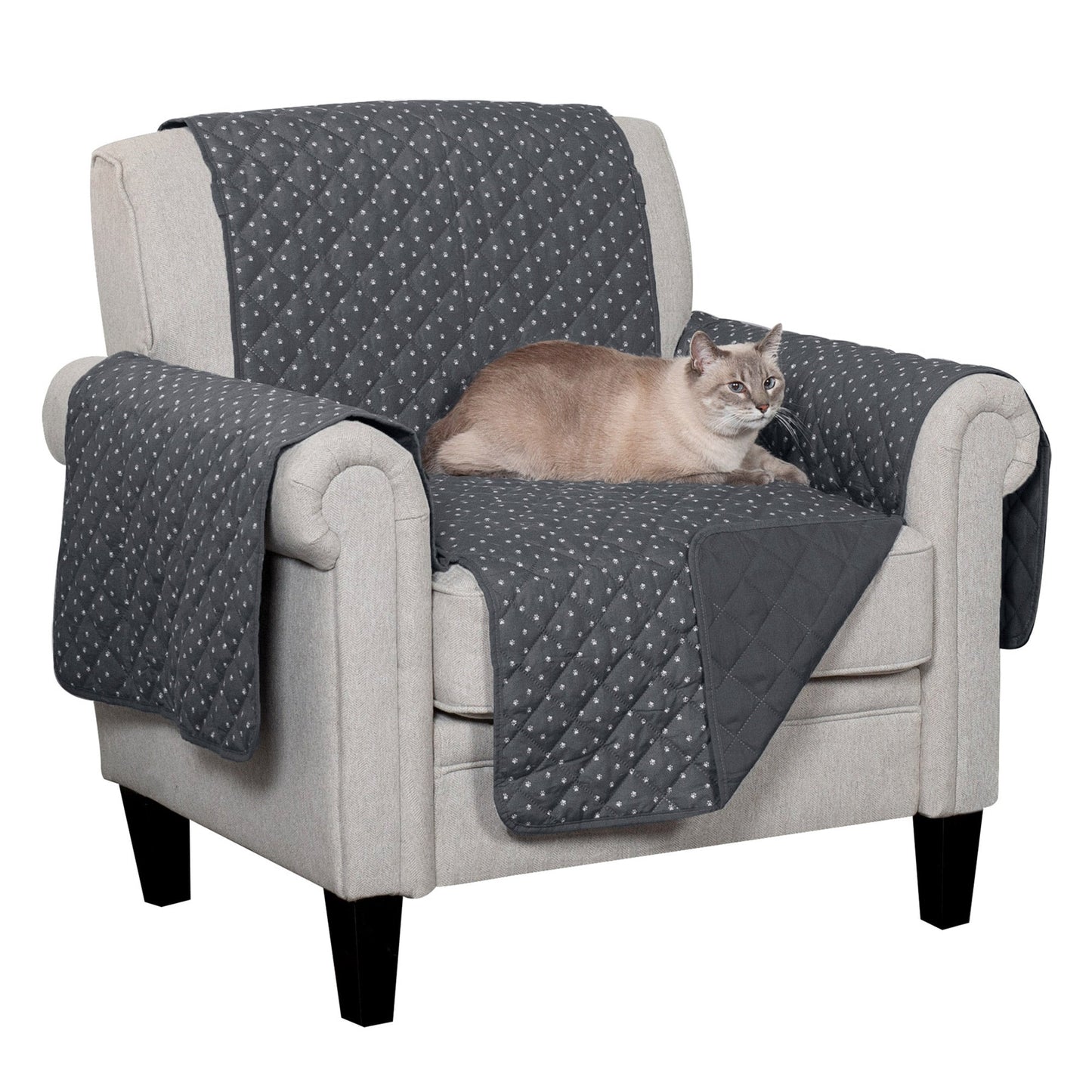 Water-Resistant Paw Print Furniture Protector