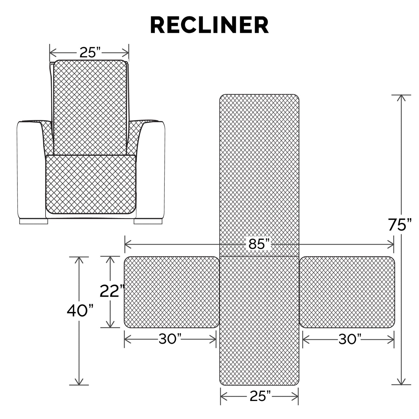 Water-Resistant Paw Print Furniture Protector