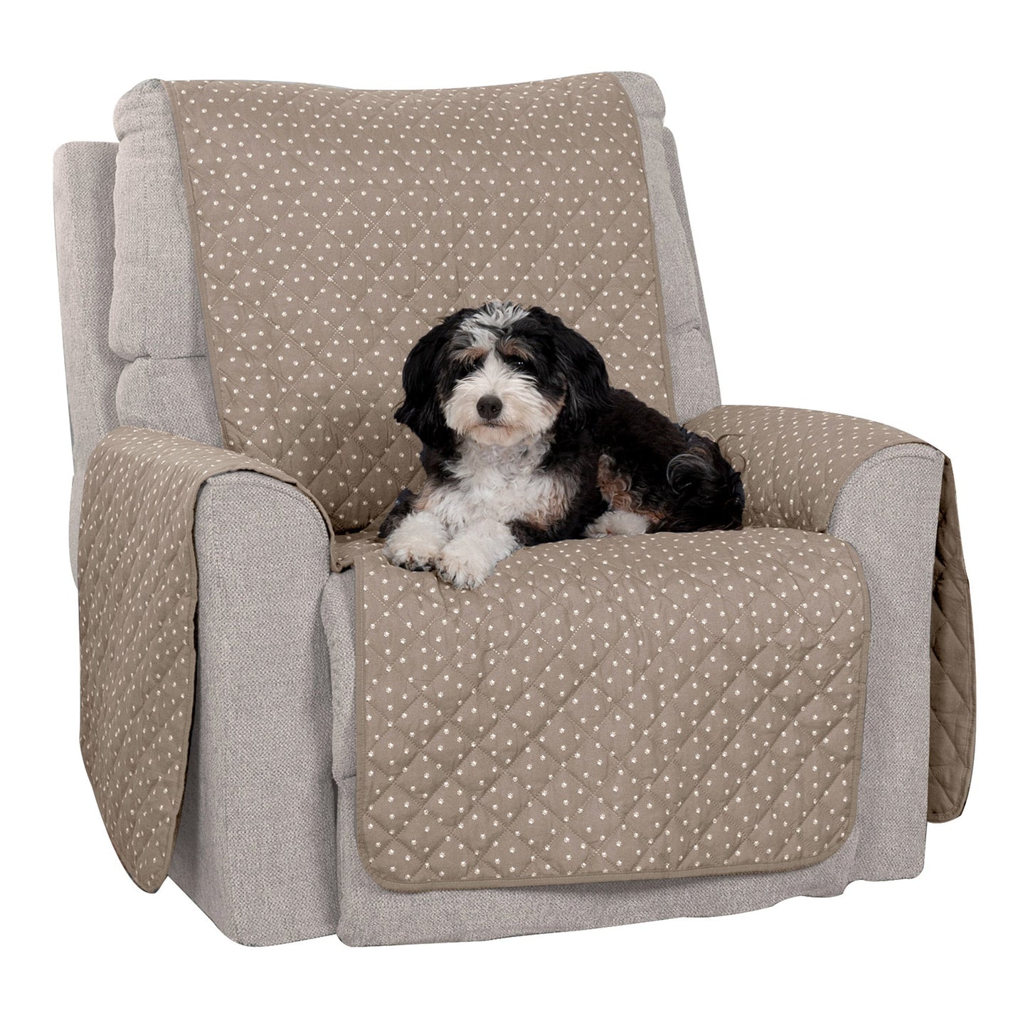 Water-Resistant Paw Print Furniture Protector