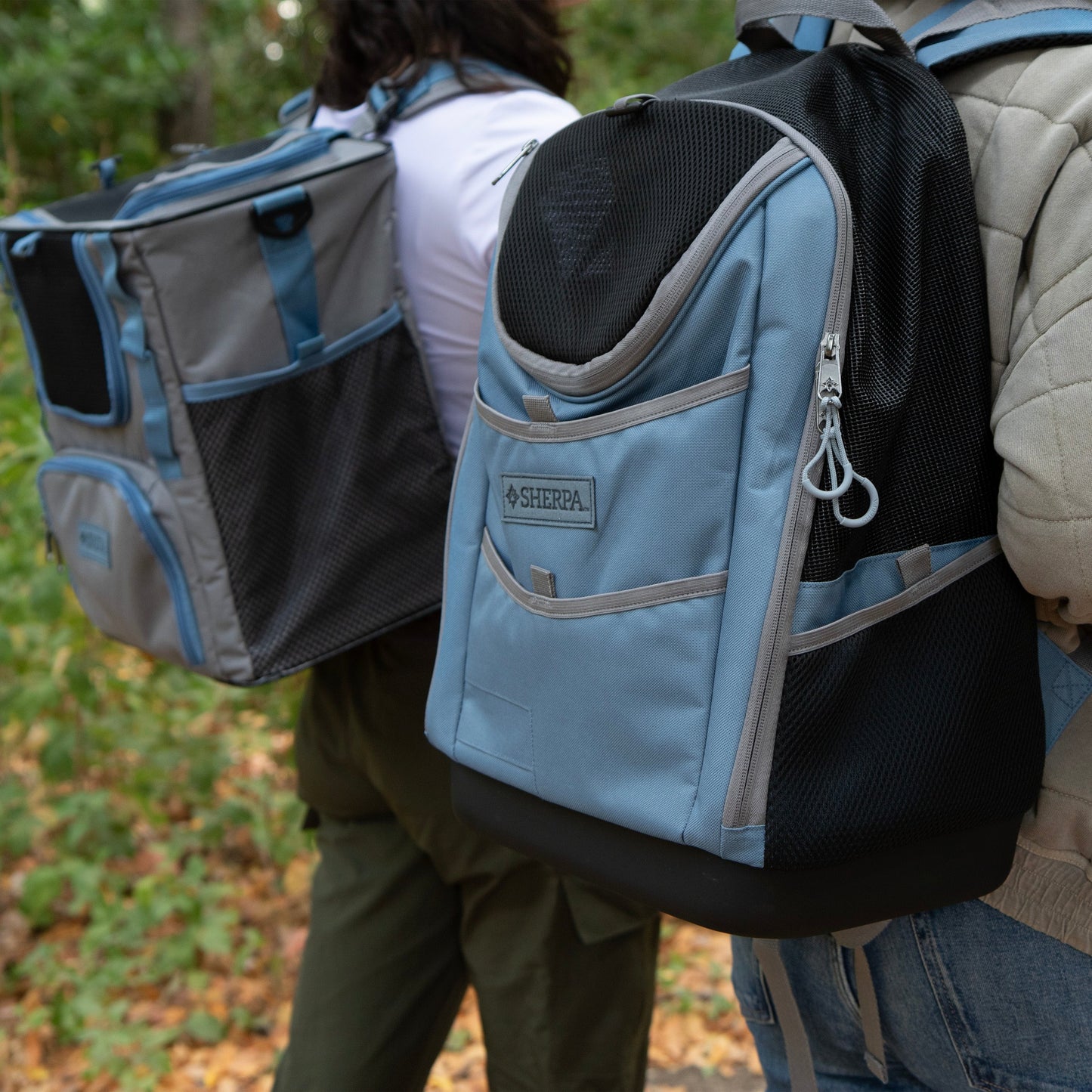 Elevation Pet Backpack for Cats & Dogs, Blue, Medium