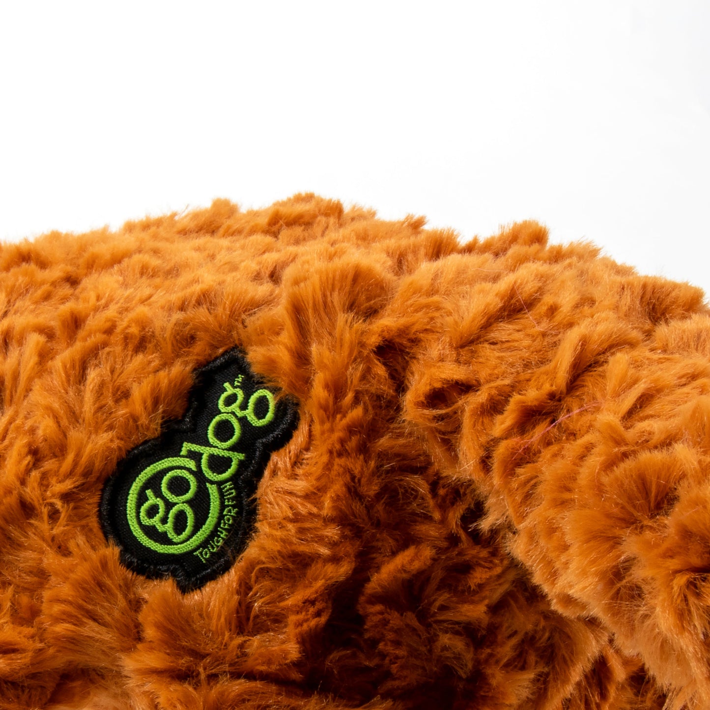PlayClean Bush Monster Squeaker Plush Dog Toy