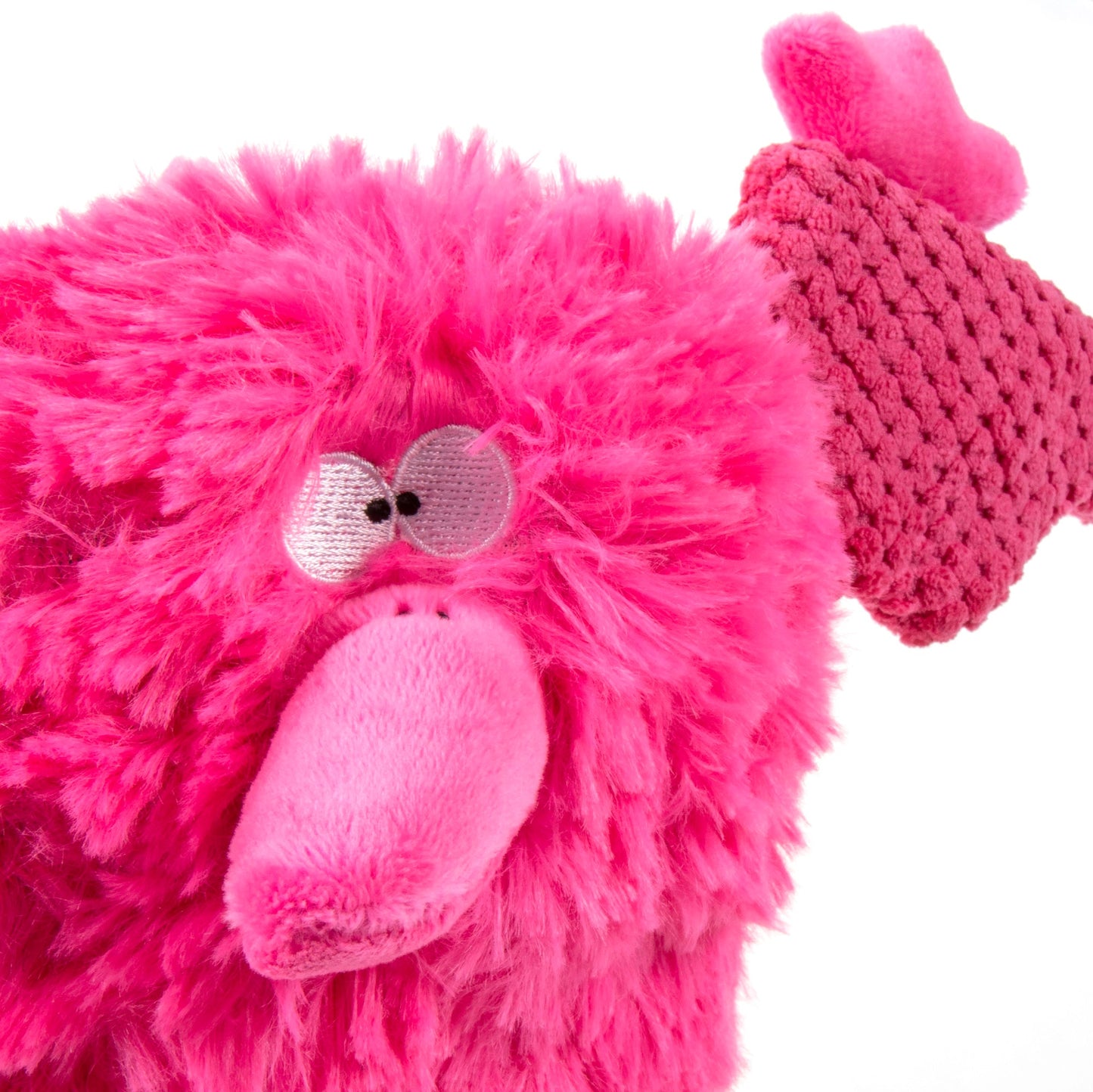 PlayClean Pterodactyl Dinosaur Squeaker Plush Dog Toy