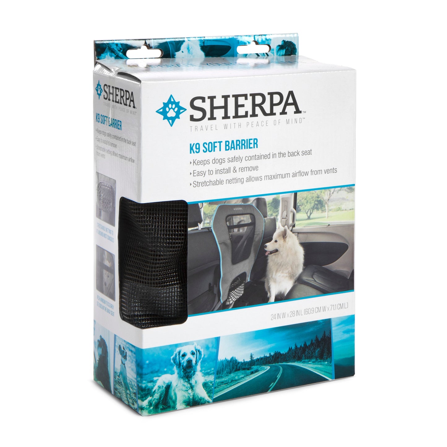 K9 Mesh Universal Car Front Seat Dog Barrier