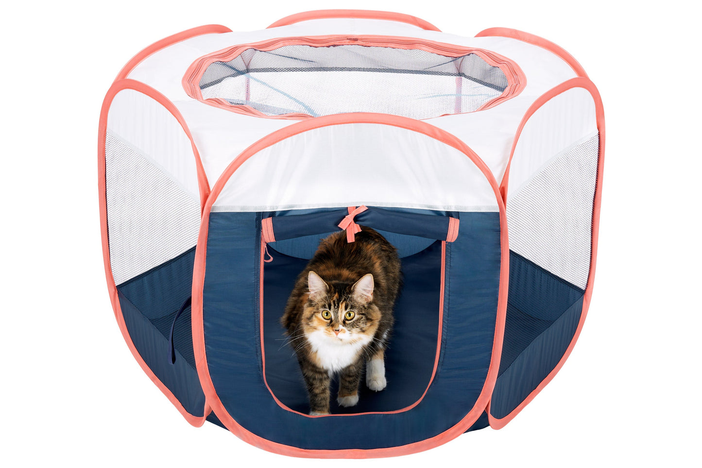 Portable Mesh Pet Playpen