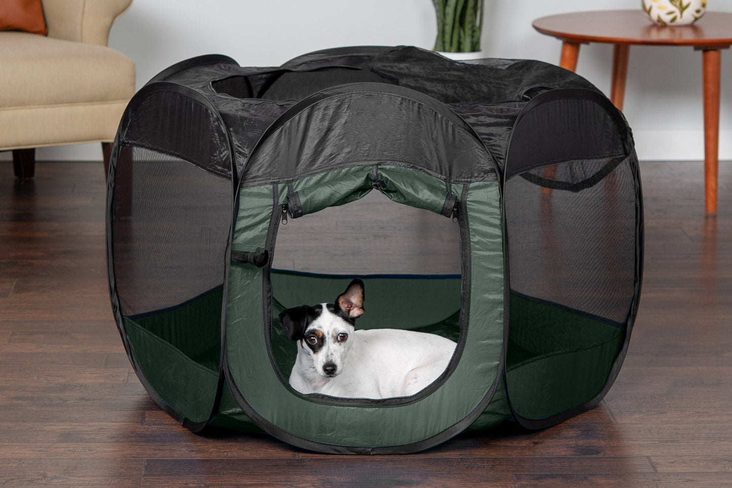 Portable Mesh Pet Playpen
