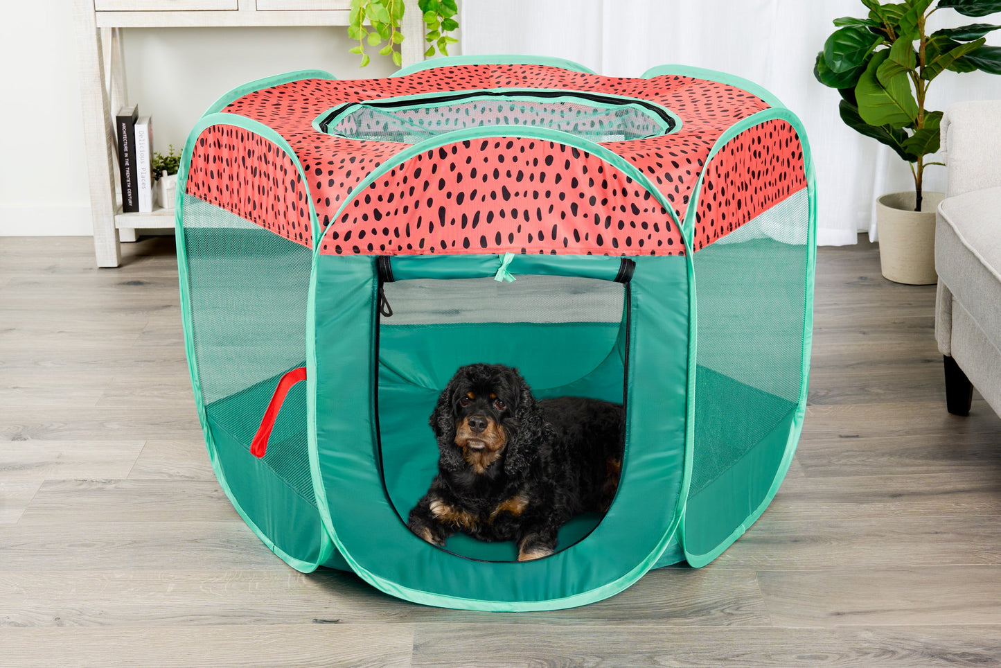 Portable Mesh Pet Playpen