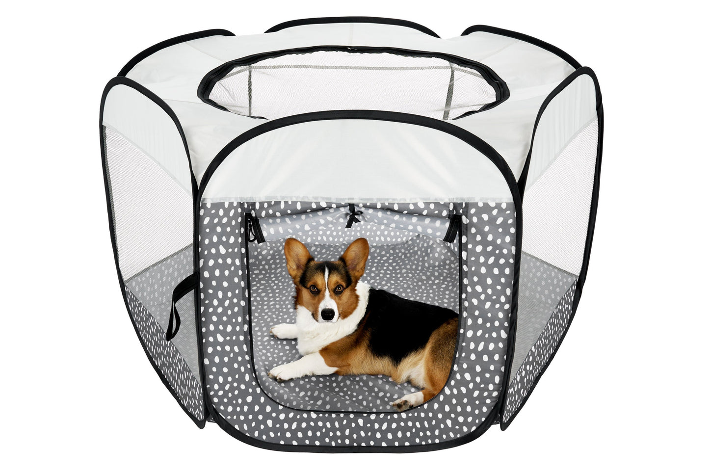 Portable Mesh Pet Playpen