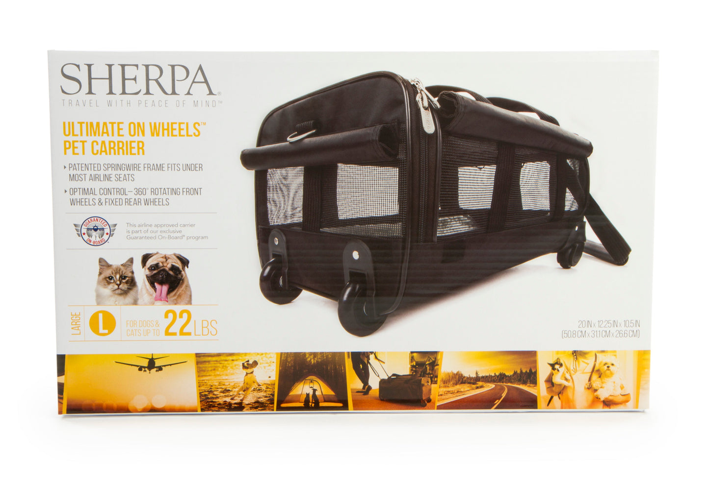 Ultimate On Wheels™ Airline Approved Pet Carrier