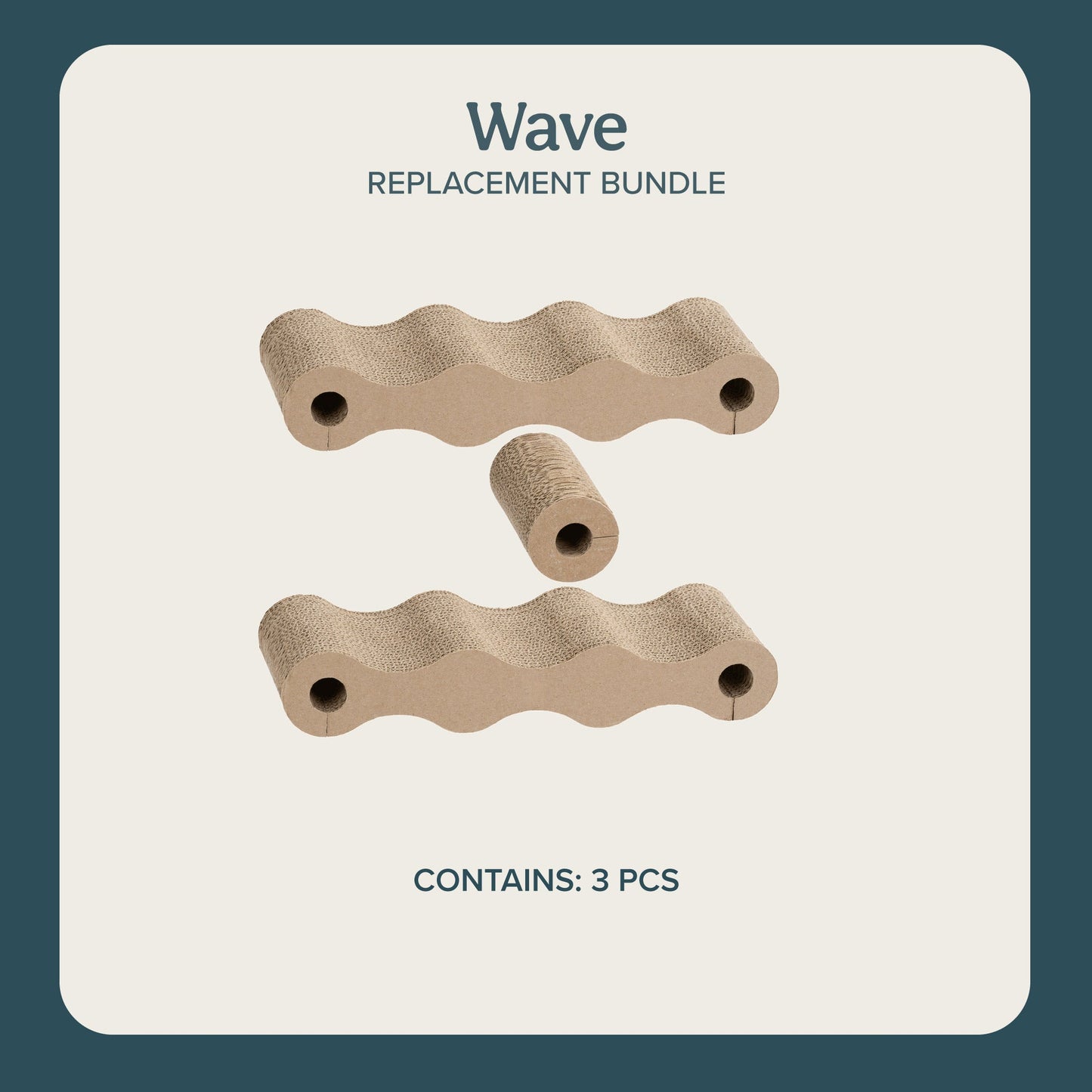 Ascentials by FurHaven WAVE Replacement Corrugate Cardboard