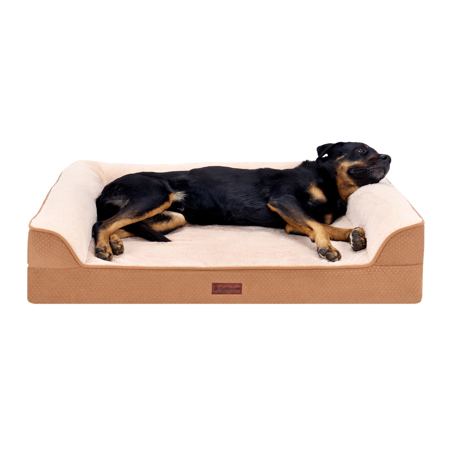 Plush & Embossed Velvet Dreamer Modern Sofa Pet Bed