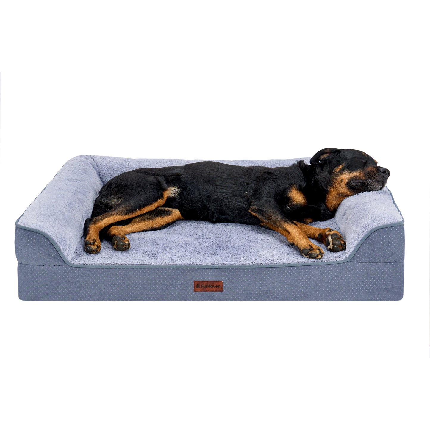 Plush & Embossed Velvet Dreamer Modern Sofa Pet Bed