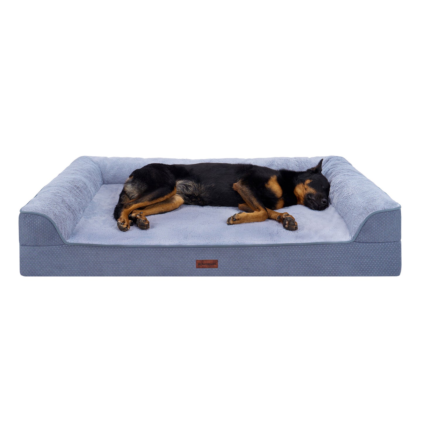 Plush & Embossed Velvet Dreamer Modern Sofa Pet Bed