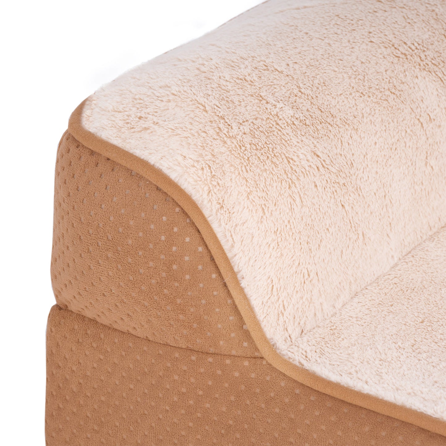 Plush & Embossed Velvet Dreamer Modern Sofa Pet Bed