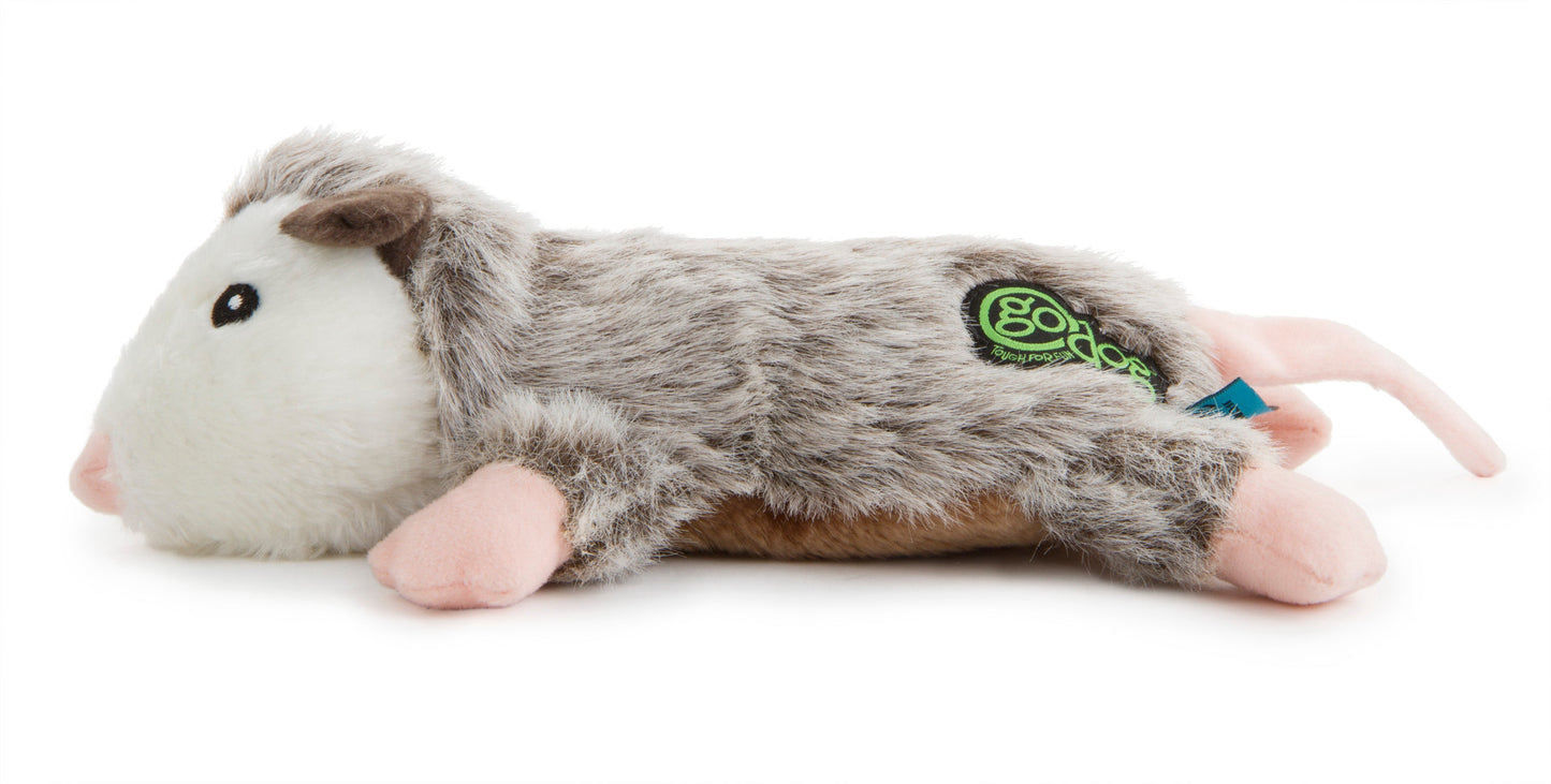 Flatz Squeaky Plush Dog Toys with Chew Guard Technology
