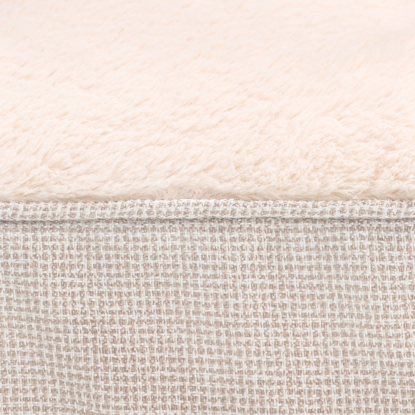 Plush & Decorator Check Tuft-Top Classic Cushion Pet Bed