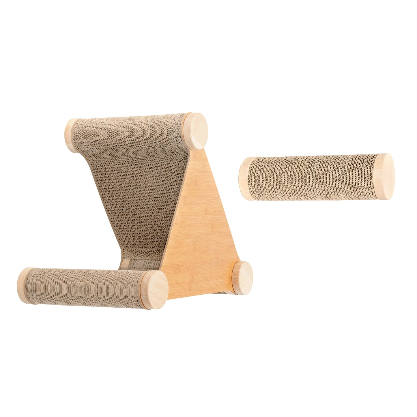 Ascentials by FurHaven Wall-Mounted Basecamp Cat Hideaway with Milestone Post (19")