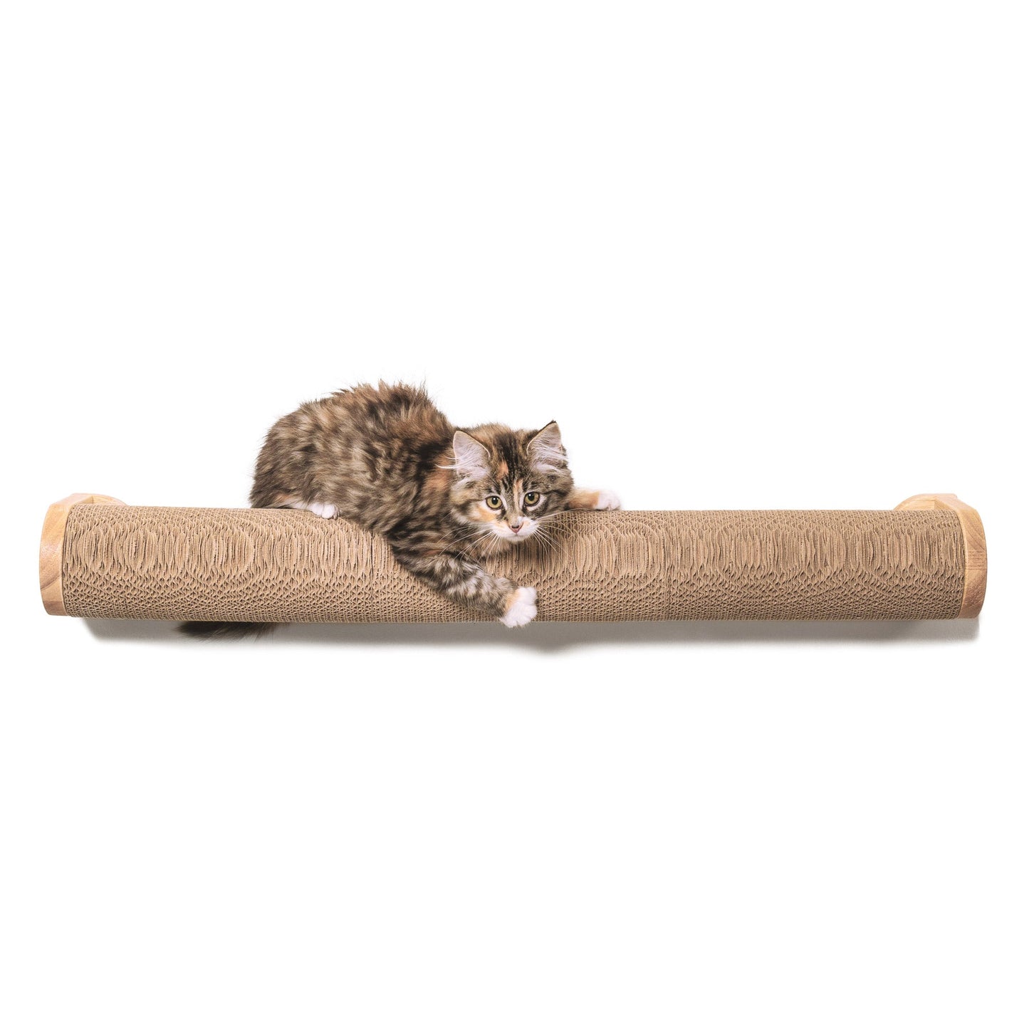 Ascentials by FurHaven Moonbeam Path Wall-Mounted Corrugated Cat Scratcher (32”)