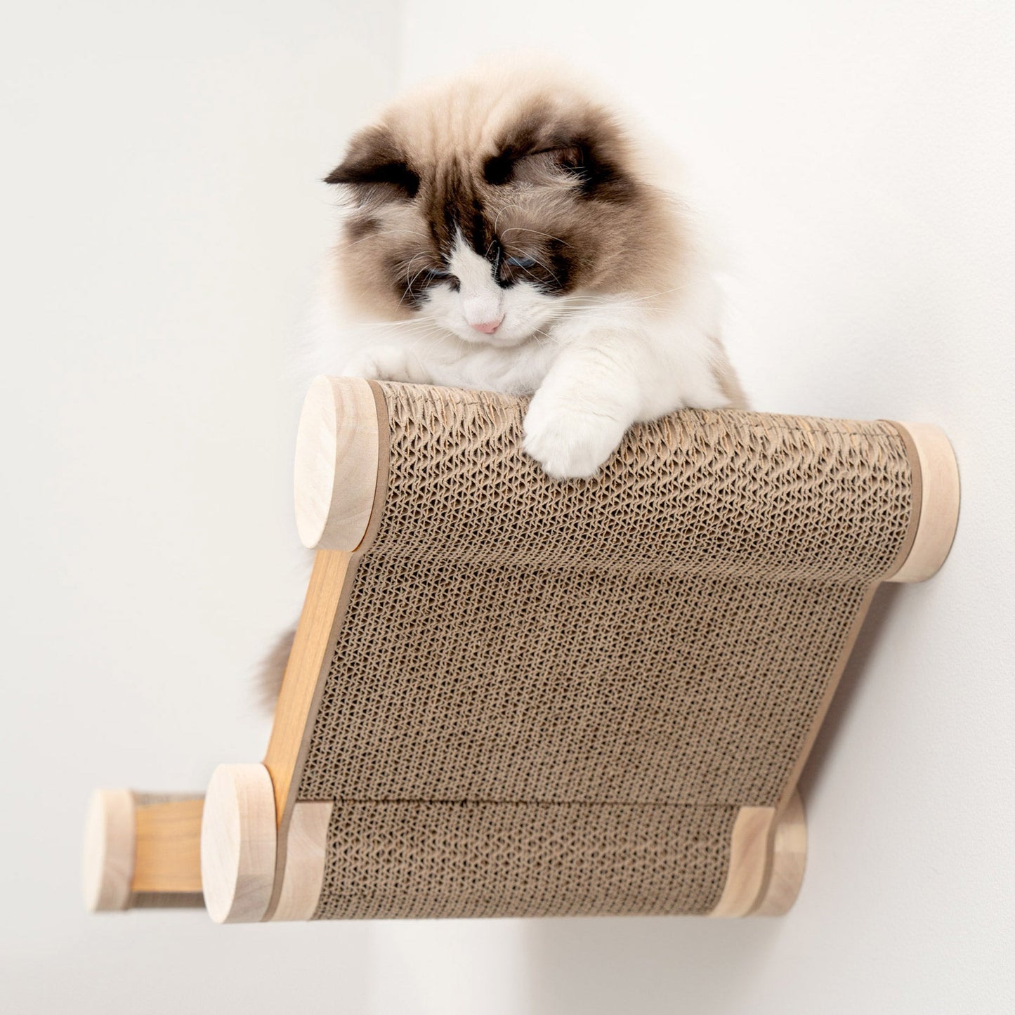 Ascentials by FurHaven Wall-Mounted Lookout Lounge Cat Shelf (26")