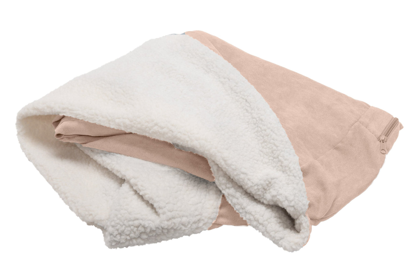 Snuggery Burrow Dog Bed - Faux Sheepskin - Cover