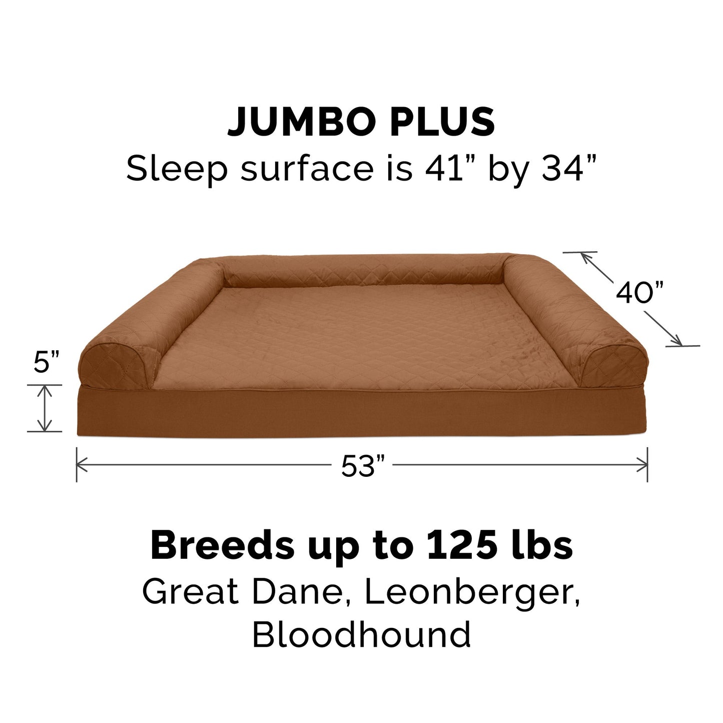 Sofa Dog Bed - Quilted
