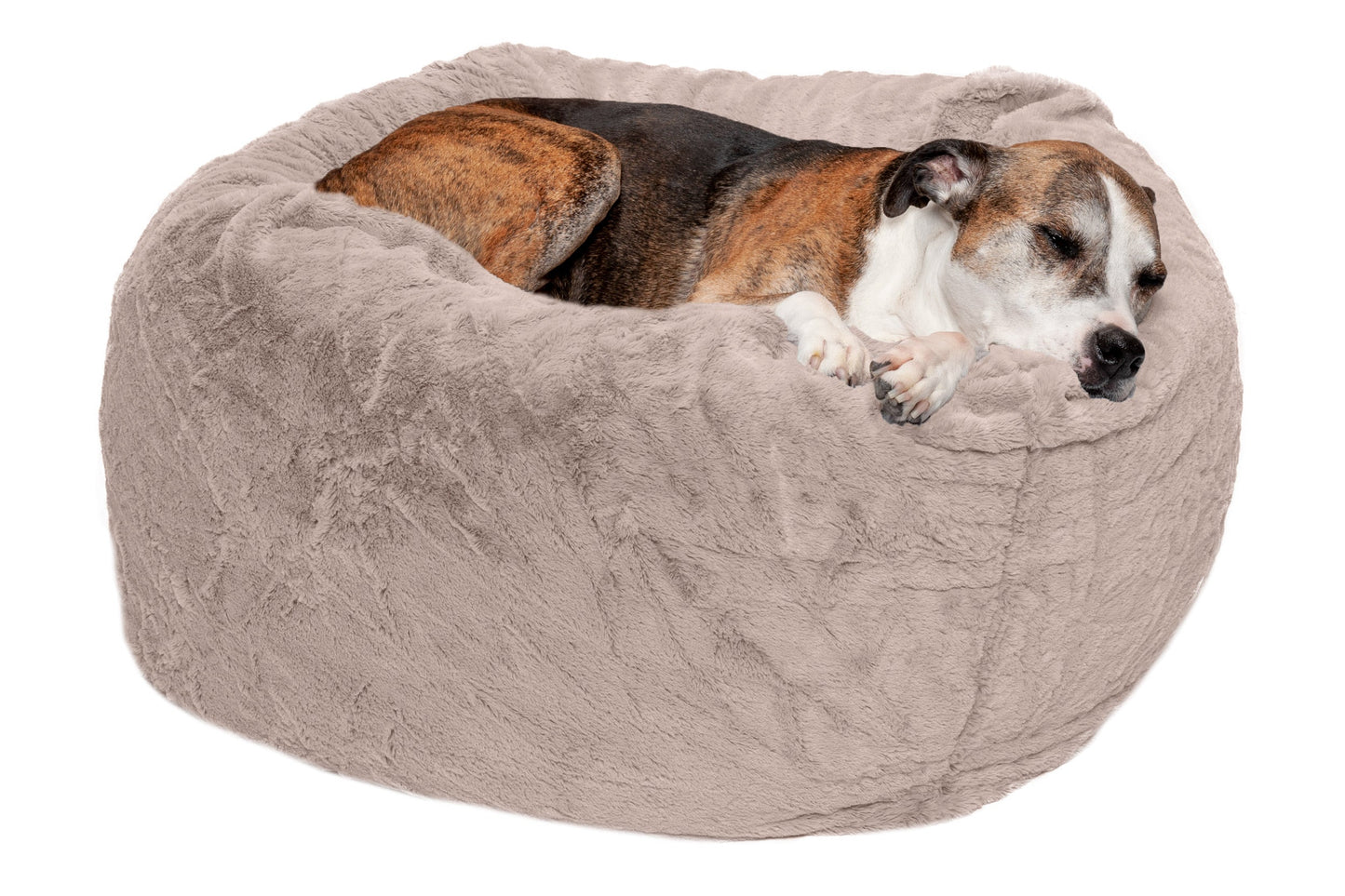 Plush Ball Dog Bed