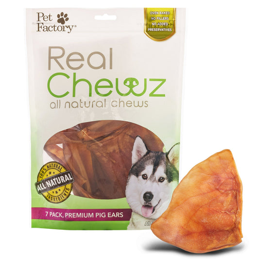 Pet Factory - Real Chewz Premium Pig Ears Dog Treat