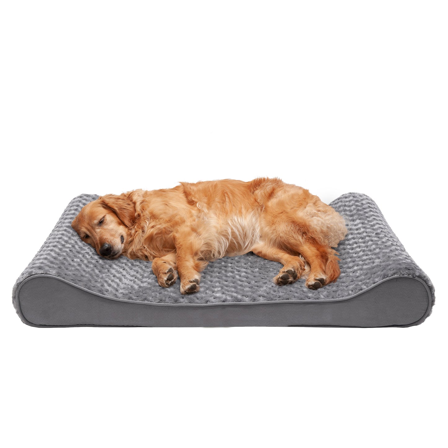 Luxe Lounger Contour Dog Bed - Ultra Plush