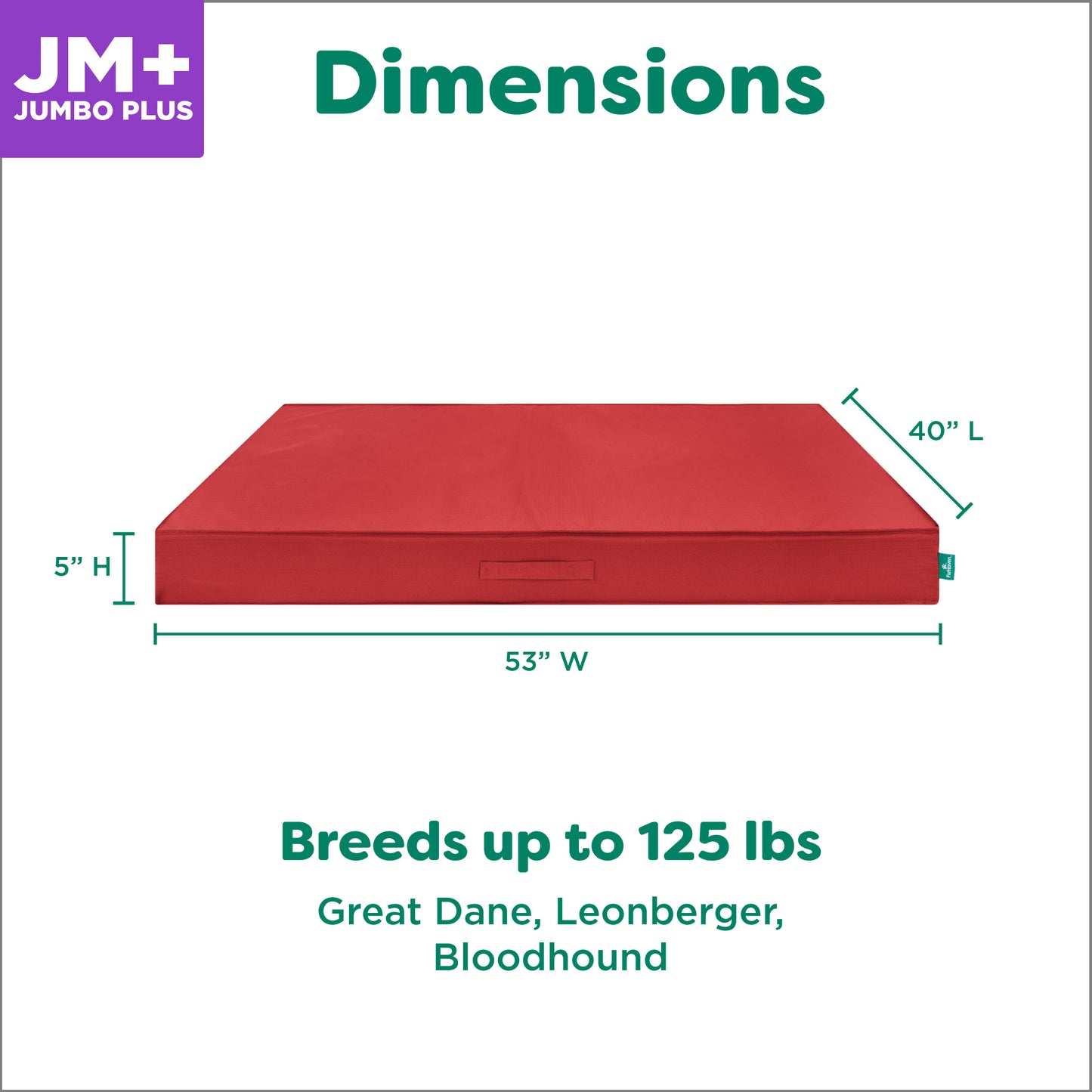 Grid Indoor-Outdoor Deluxe Mattress Pet Bed