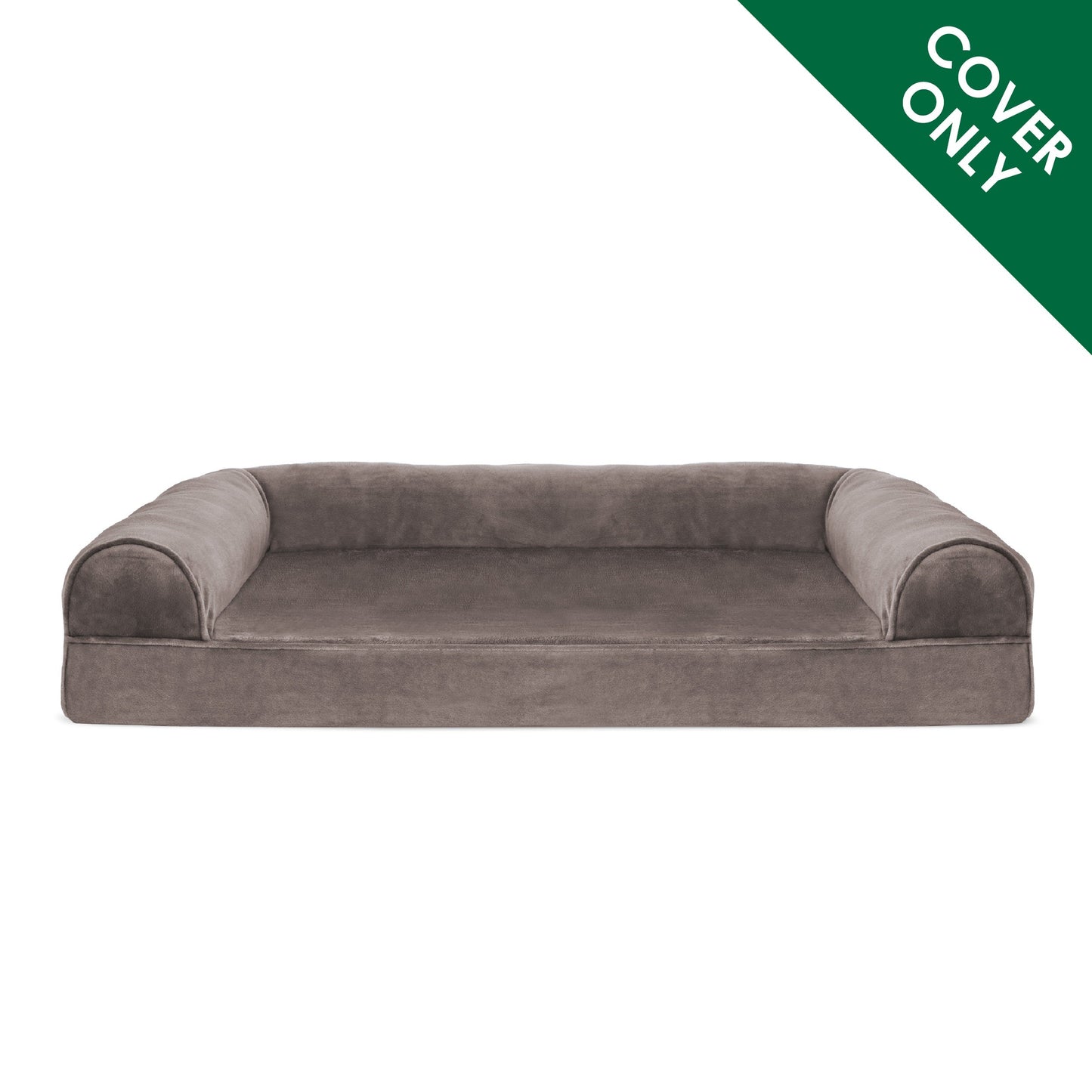 Sofa Dog Bed - Faux Fur & Velvet - Cover