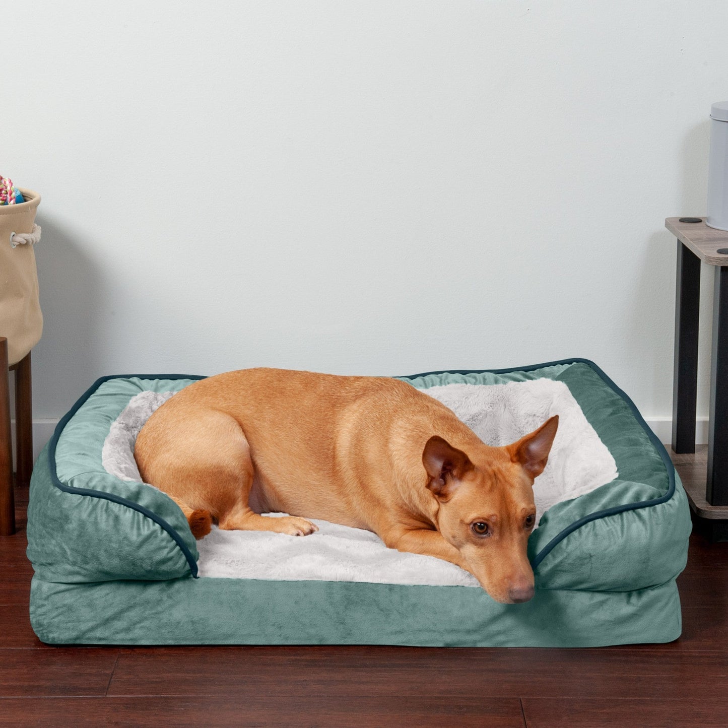 Sofa Dog Bed - Velvet Waves Perfect Comfort