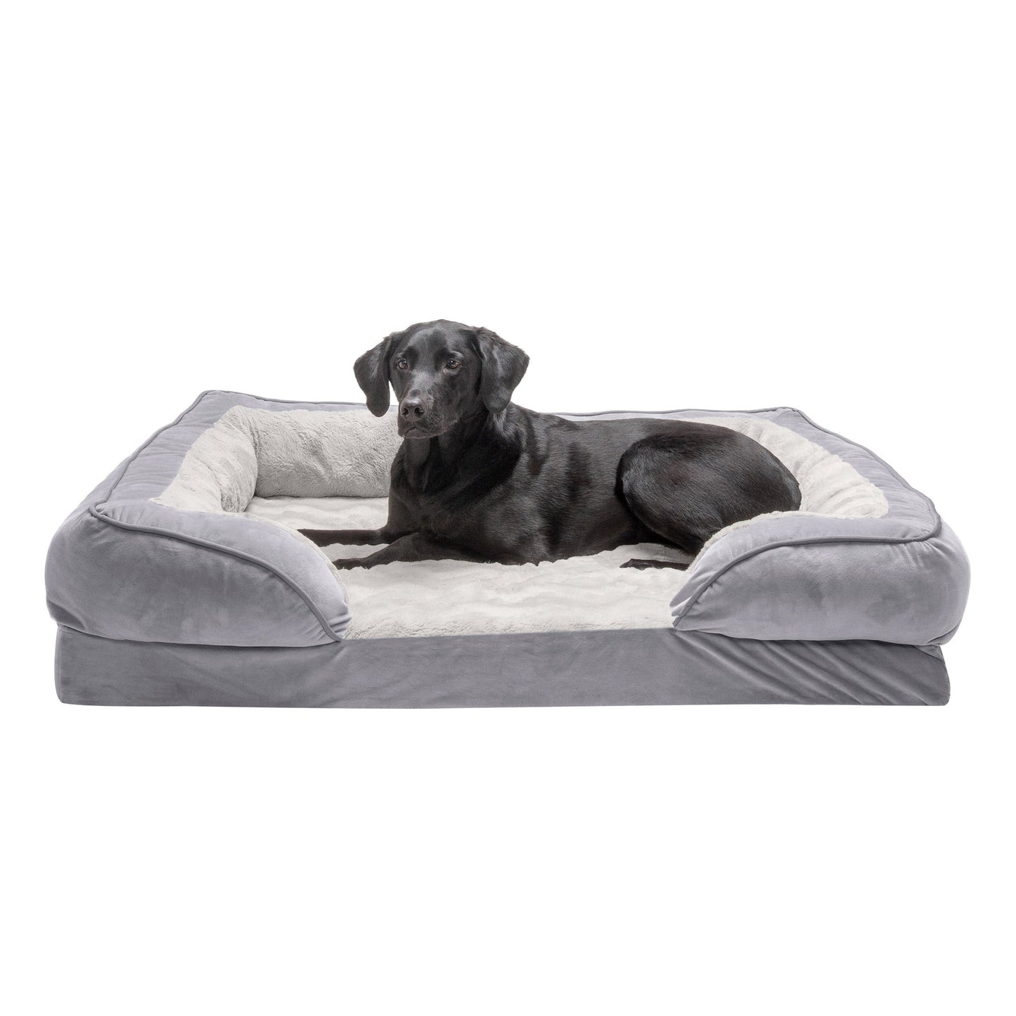 Sofa Dog Bed - Velvet Waves Perfect Comfort